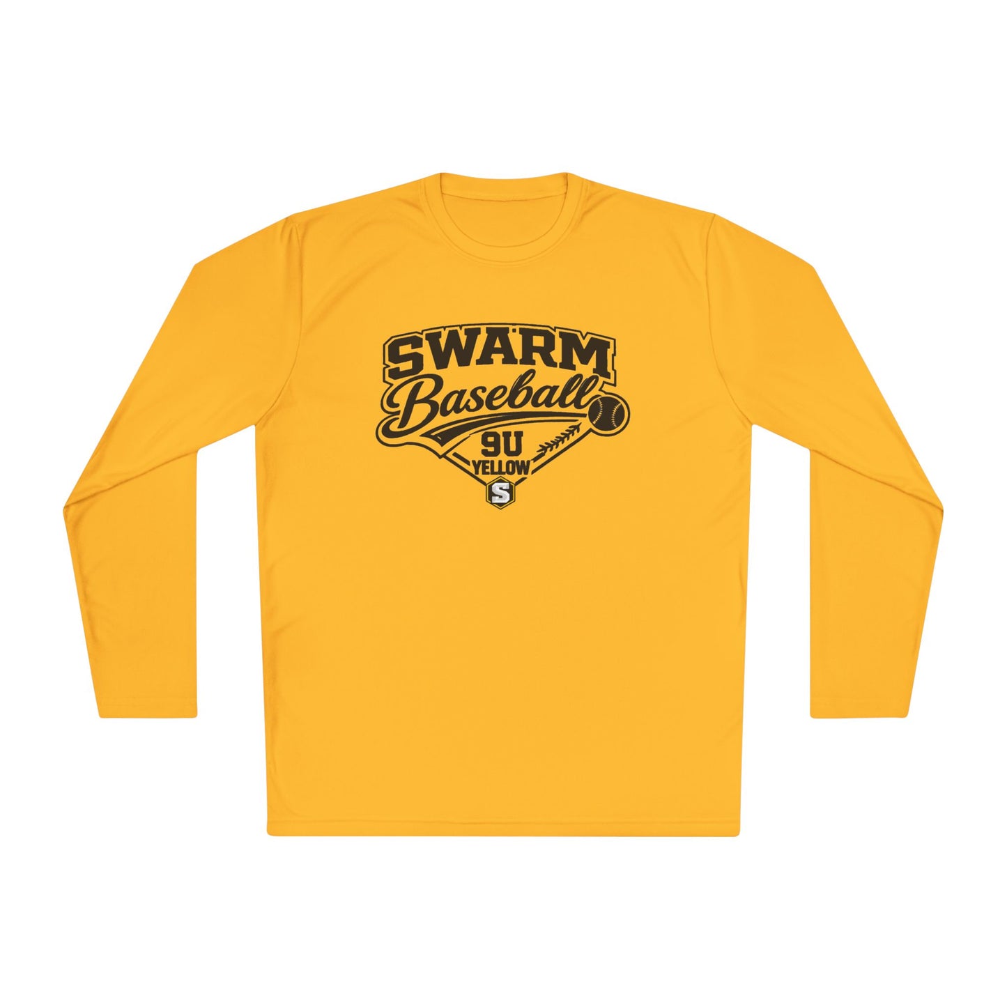 Swarm 9U "1" ADULT Baseball Long Sleeve | Sportstek
