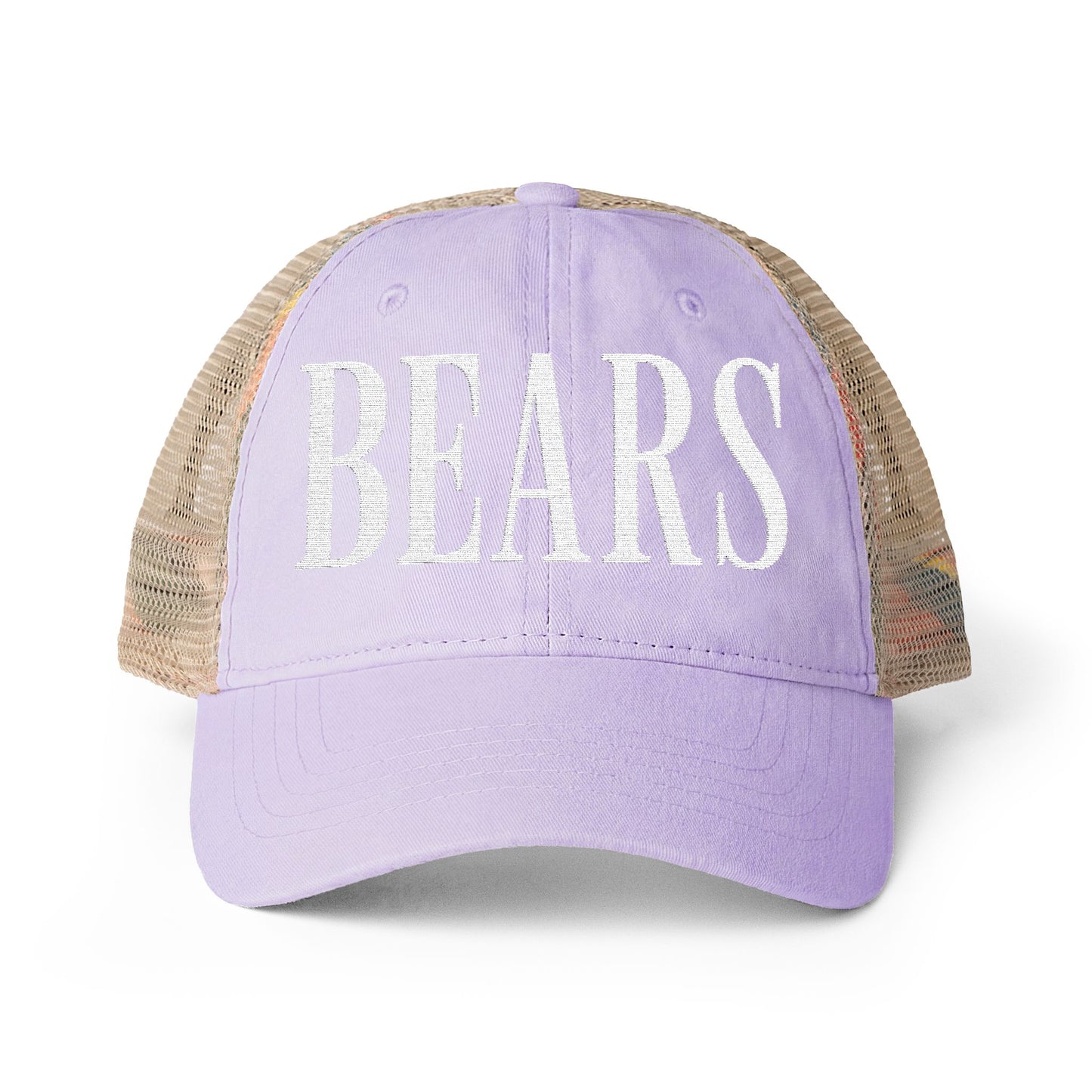 BEARS Washed Mesh-Back Cap