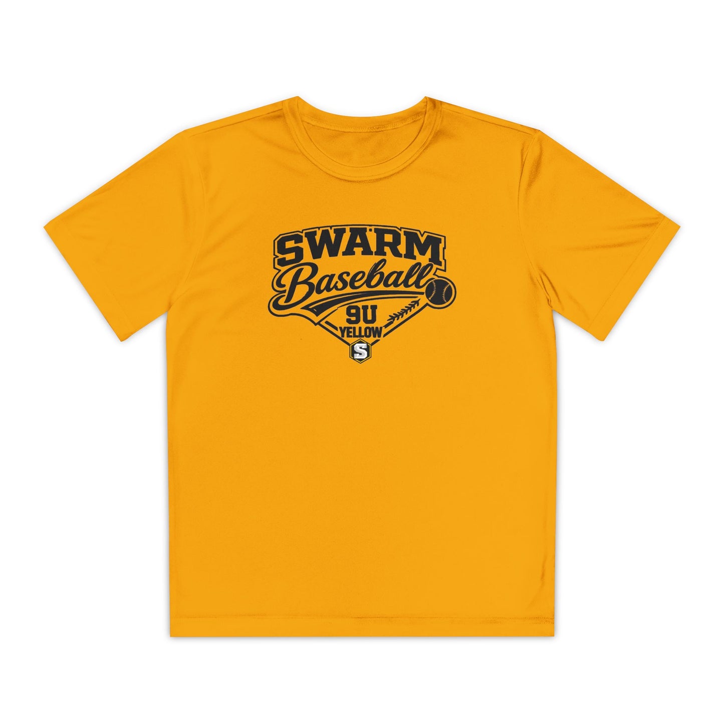 Swarm 9U "1" YOUTH Baseball Tee | Sportstek
