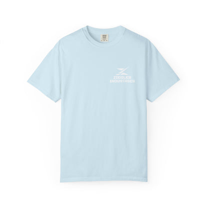 Ziegler Industries White Logo T-Shirt | Comfort Colors