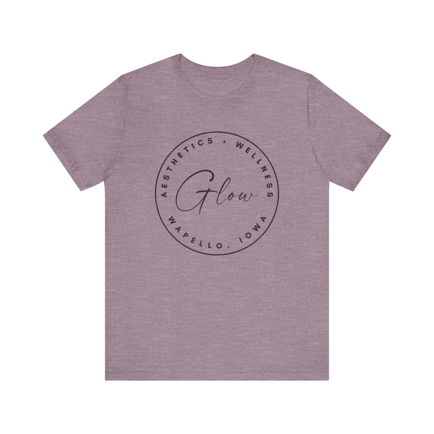 Glow Circle Logo FRONT | Bella Canvas
