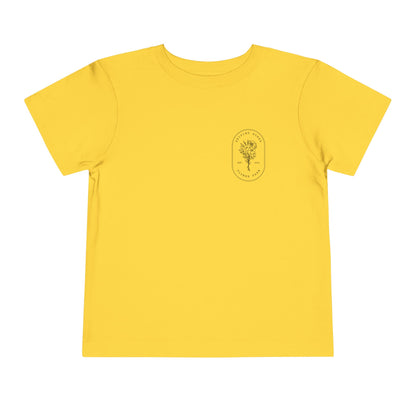 Abiding Acres Flower Farm TODDLER Tee | Bella Canvas