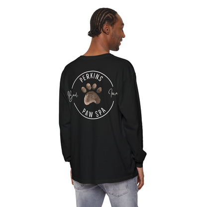 Perkins Paw Spa Long Sleeve Front/Back (2)