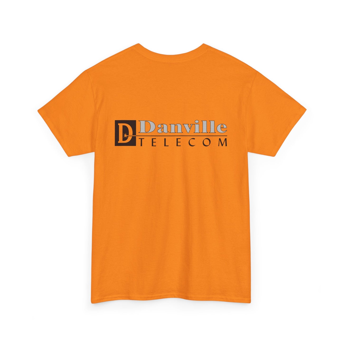 Danville Telecom Gildan Tee: Black Logo - OCT TOP SELLER