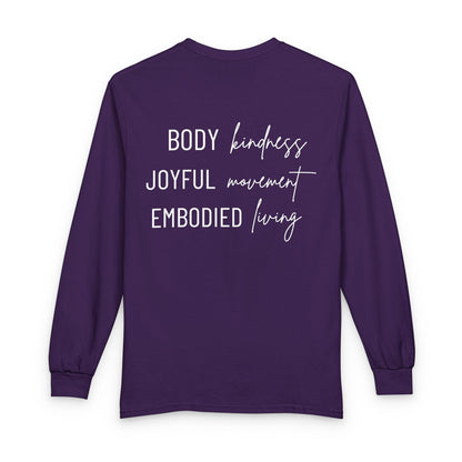 KML Kindness, Movement, Living Unisex Long Sleeve T-Shirt I Gildan