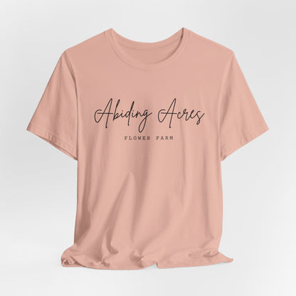 Abiding Acres FF ADULT Tee | Bella Canvas