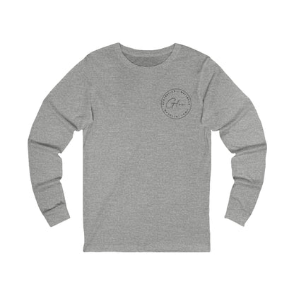 Glow Circle Long Sleeve Tee | Bella Canvas