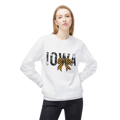 Coquette Bow Iowa Crewneck Sweatshirt