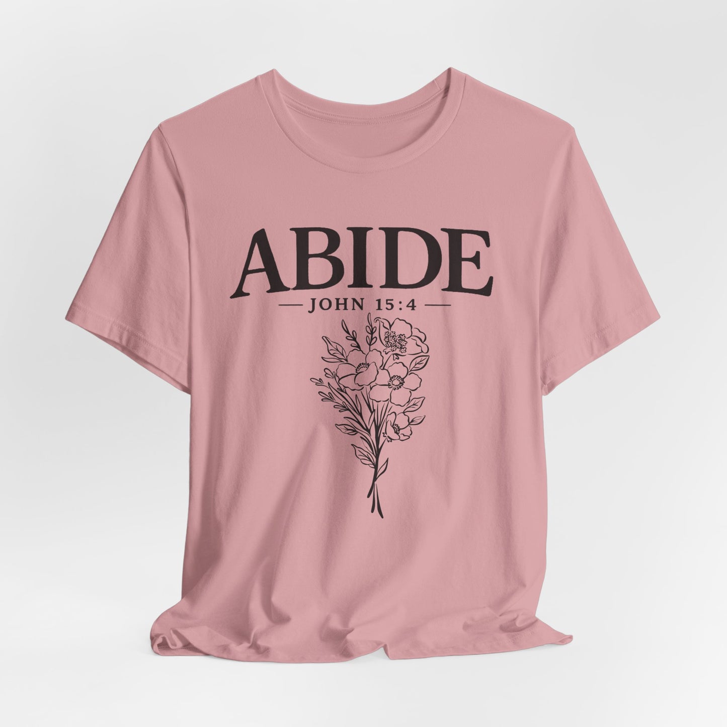 Abide in Me ADULT Tee | Bella Canvas