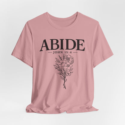Abide in Me ADULT Tee | Bella Canvas