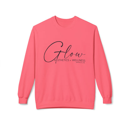 Glow Crewneck Sweatshirt | Cozy Unisex Fleece | Gildan Soft-Style