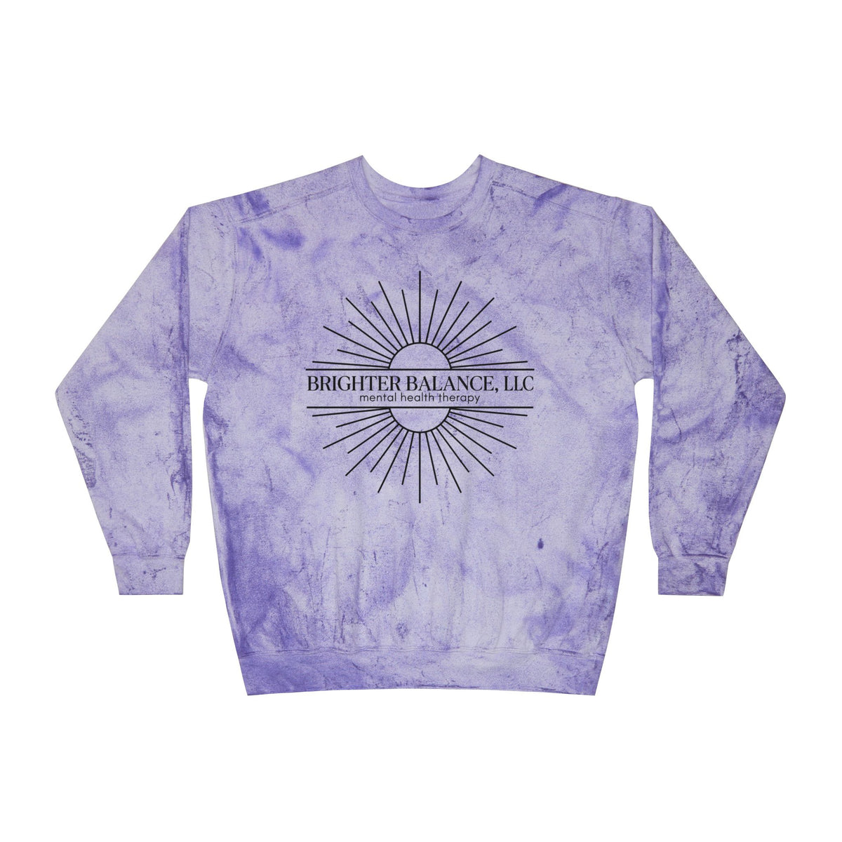 Brighter Balance | Adult Crewneck | Comfort Colors Colorblast