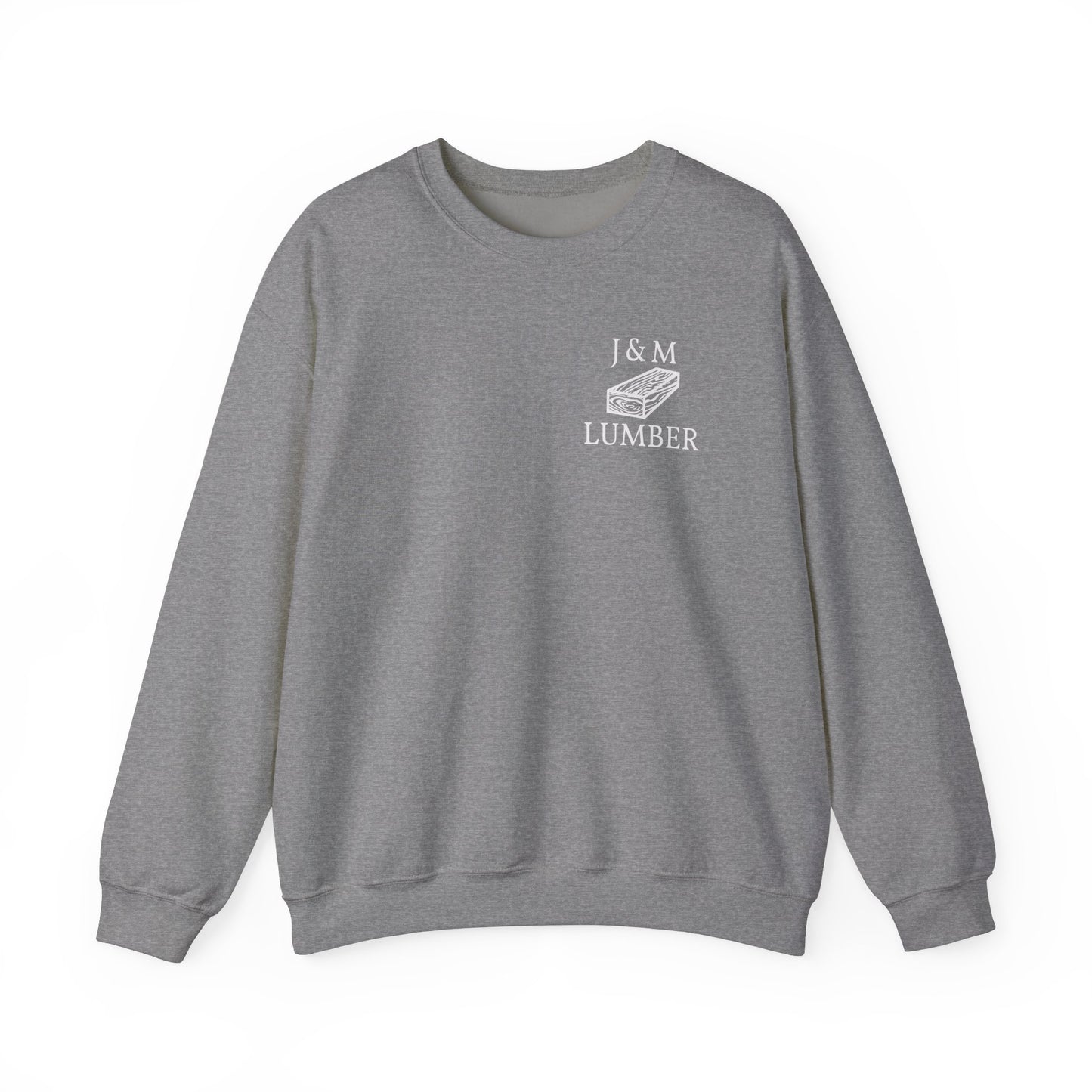 J&M Lumber Crewneck Sweatshirt - SEPT TOP SELLER