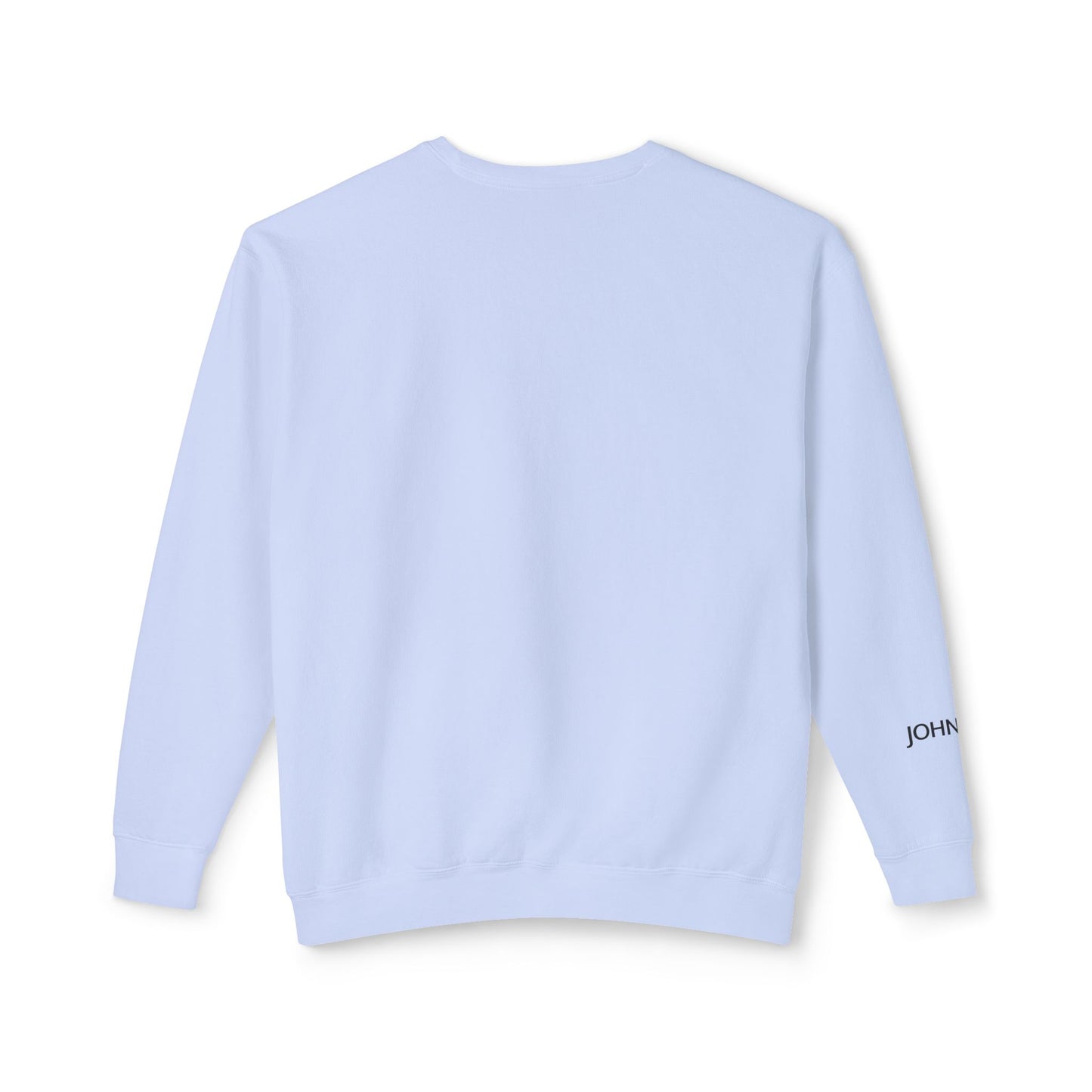 Abiding Acres Adult Crewneck | Printed JOHN 15:4 Sleeve | Comfort Colors