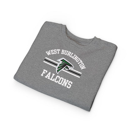 WB Falcons | Falcon Stripe | Toddler Crewneck | Rabbit Skins