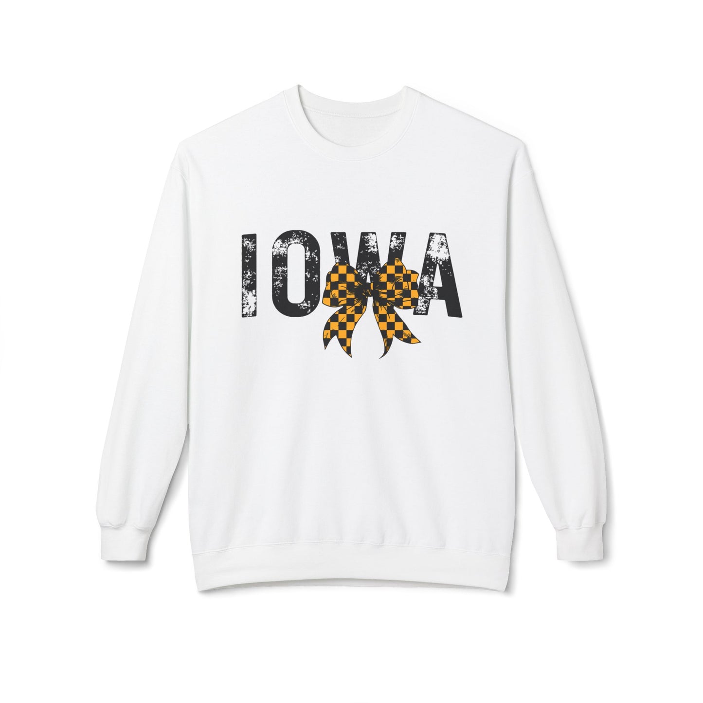 Iowa Coquette Bow Crewneck Sweatshirt