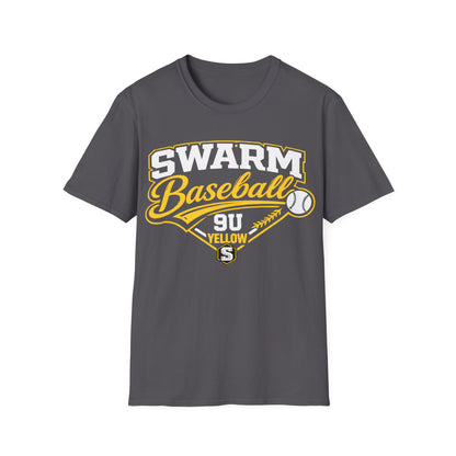 Swarm 9U "1" ADULT Baseball T-Shirt | Gildan Softstyle