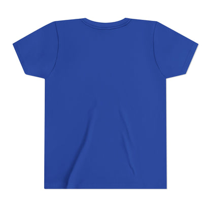 Bear Checkered Bow Youth Tee | Bella Canvas