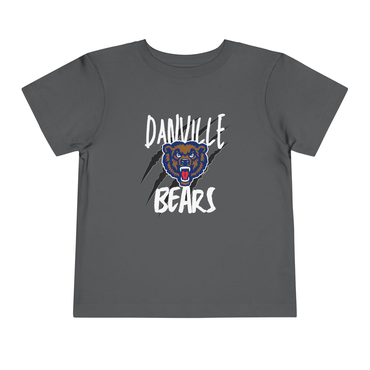 Danville Bears | Bear Claw | Toddler Tee | Bella Canvas