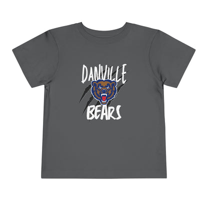 Danville Bears | Bear Claw | Toddler Tee | Bella Canvas