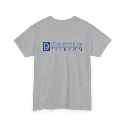 Danville Telecom Gildan Tee: Color Logo