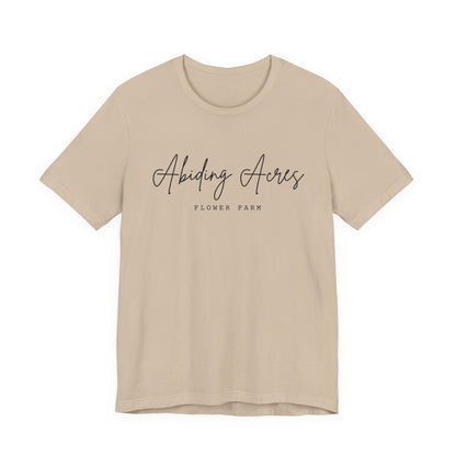 Abiding Acres FF ADULT Tee | Bella Canvas