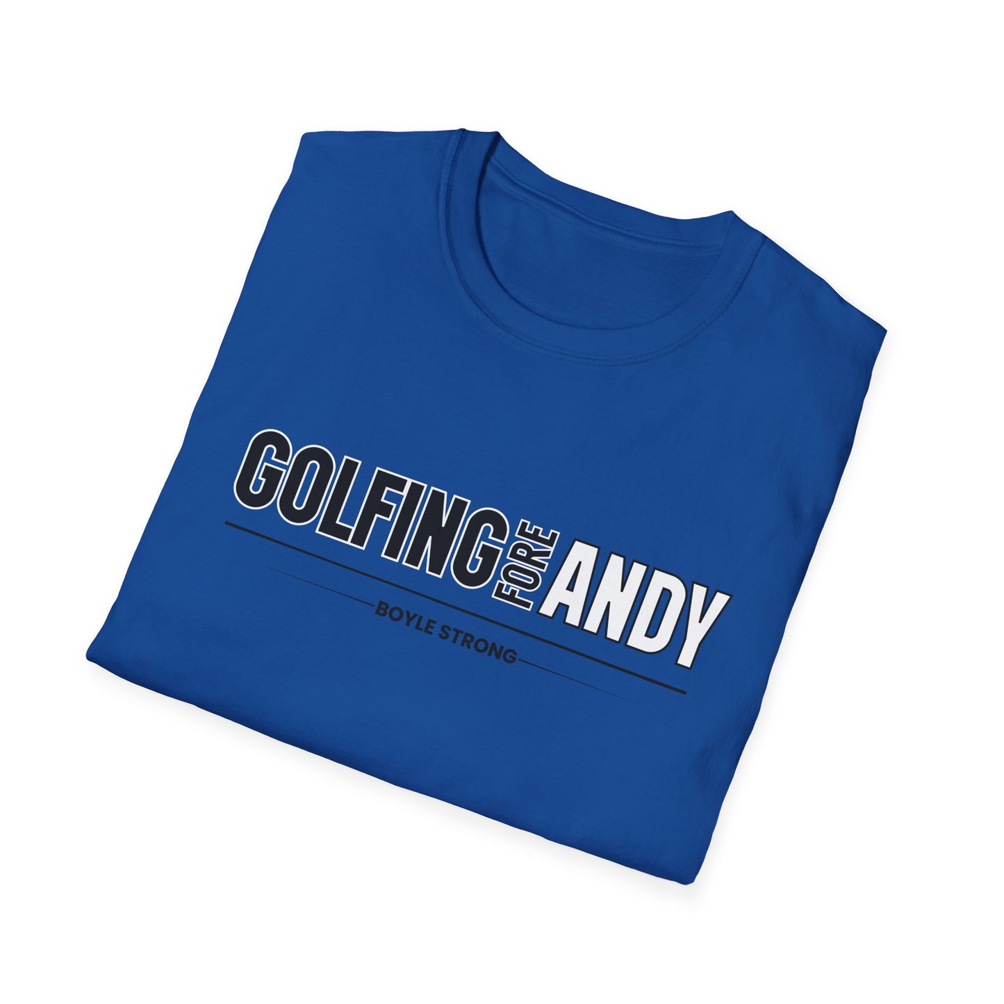 Golfing Fore Andy ADULT Tee | Gildan Softstyle