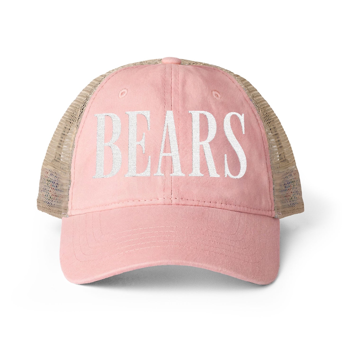 BEARS Washed Mesh-Back Cap