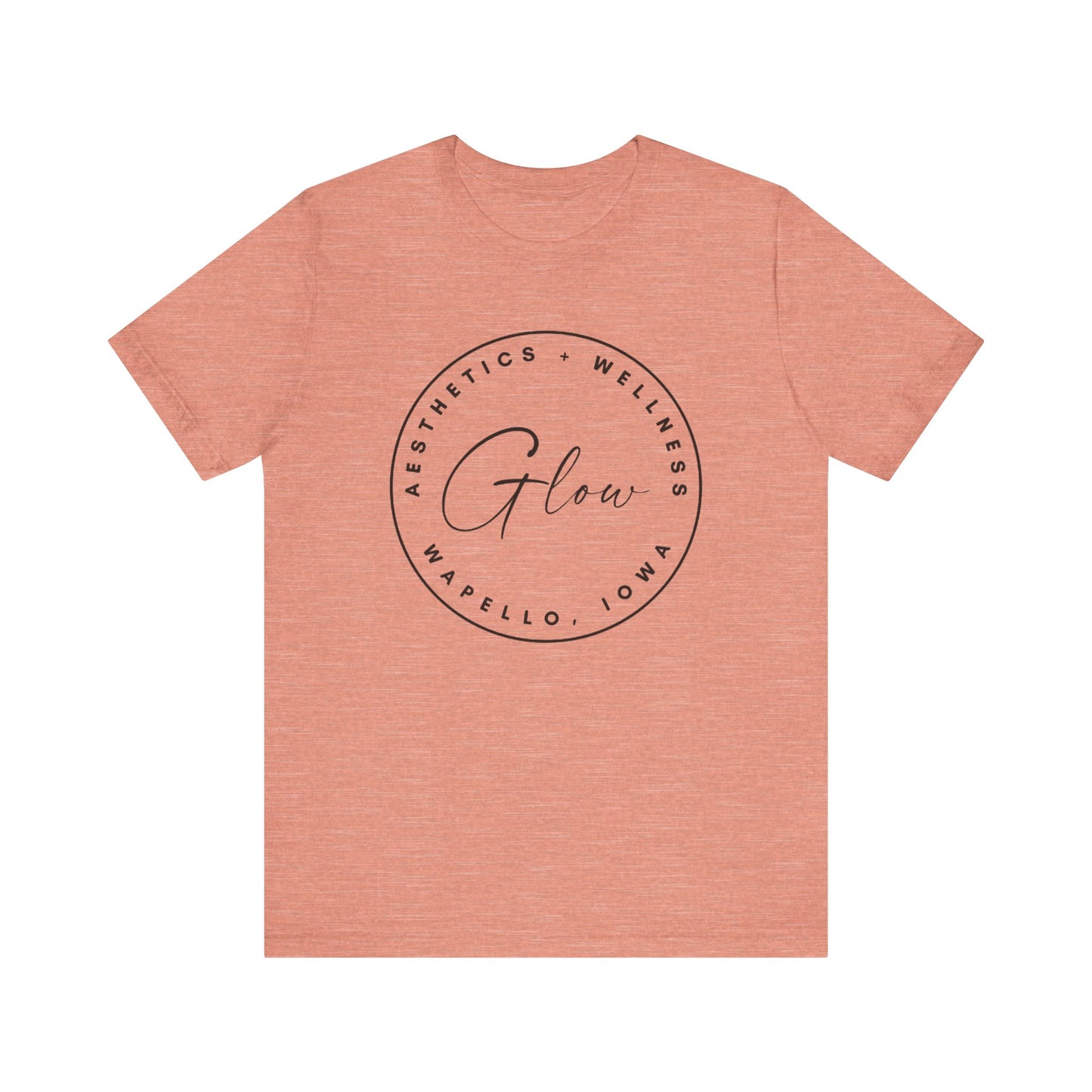 Glow Circle Logo FRONT | Bella Canvas