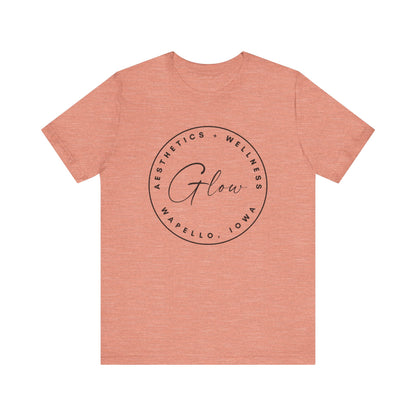 Glow Circle Logo FRONT | Bella Canvas