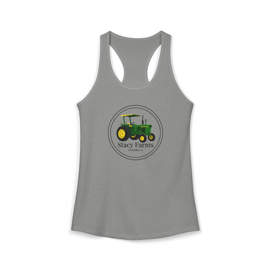 Stacy Farms Women's Racerback Tank | Next Level