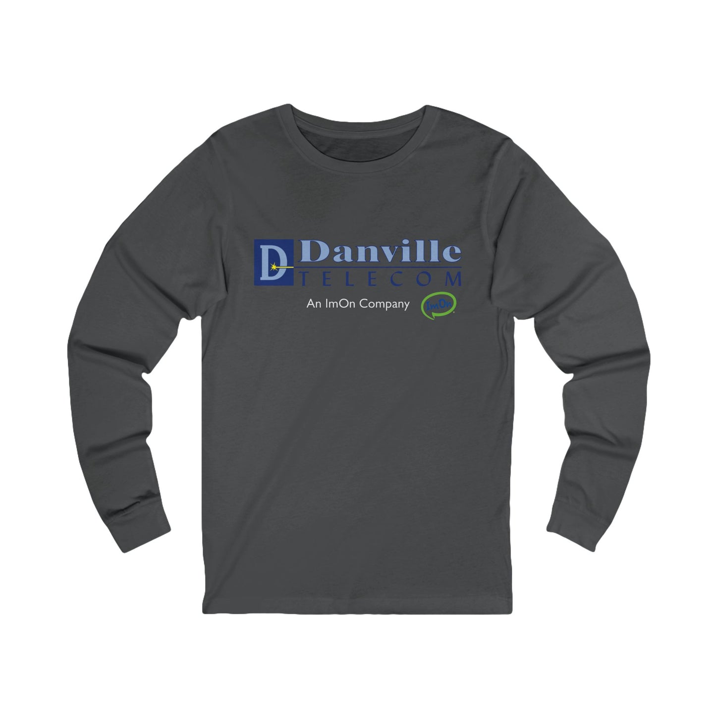 Danville Telecom ImOn Company Long Sleeve Tee | Color Logo| Bella Canvas