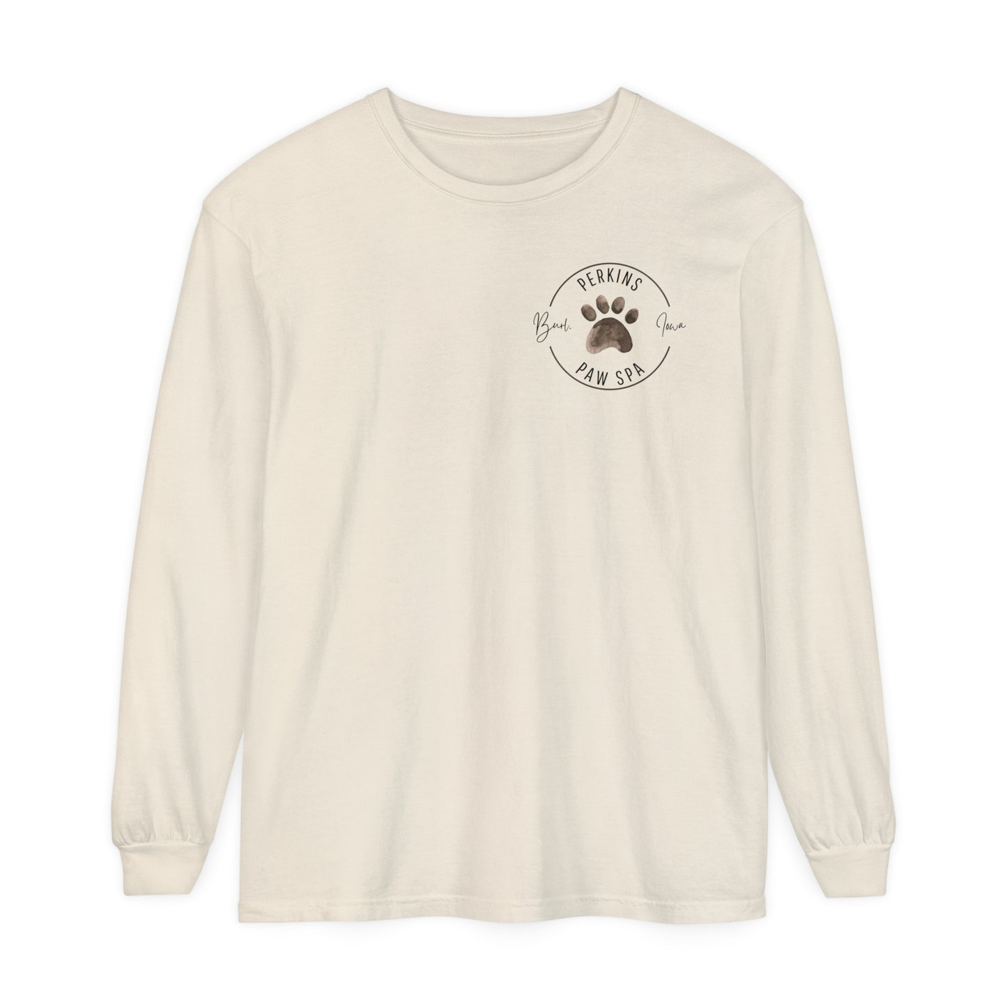 Perkins Paw Spa Long Sleeve Front/Back (2)