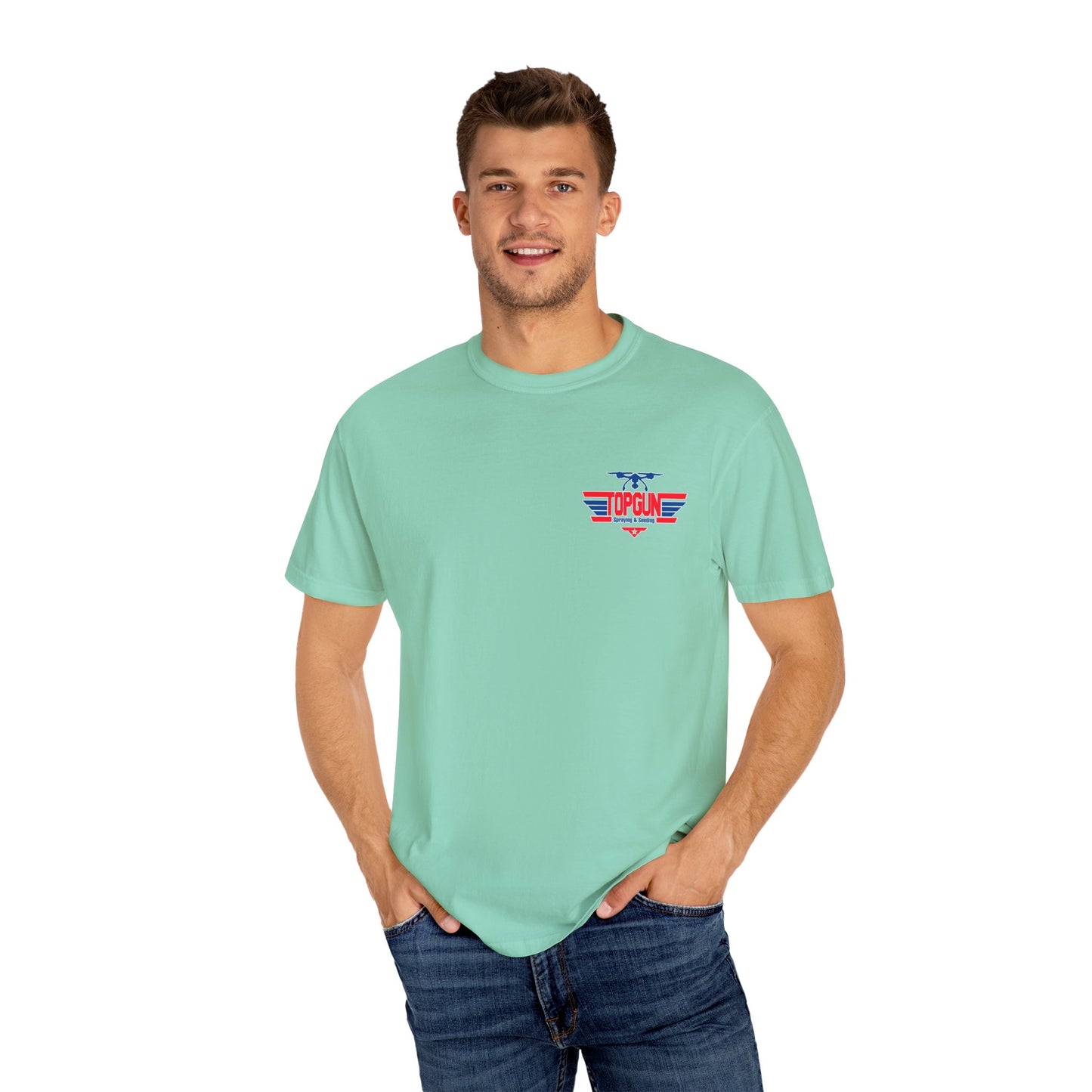 Top Gun S&S Garment Dyed T-shirt