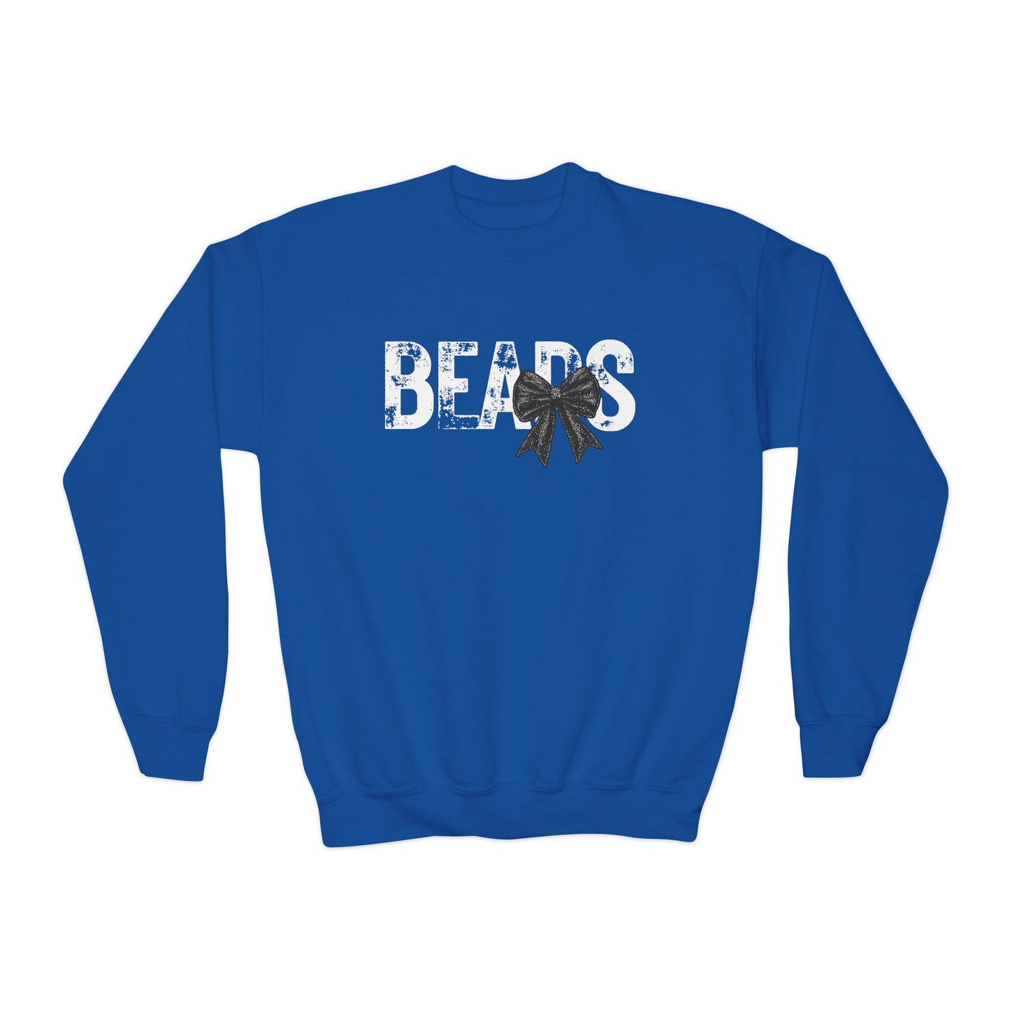 Danville Bears | Mascot Bow | Youth Crewneck | Gildan Soft-Style