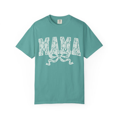 Mama Lace Garment-Dyed Unisex T-Shirt