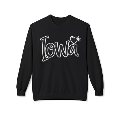 Iowa Roots | Iowa Heart | Adult Crewneck | Gildan Softstyle
