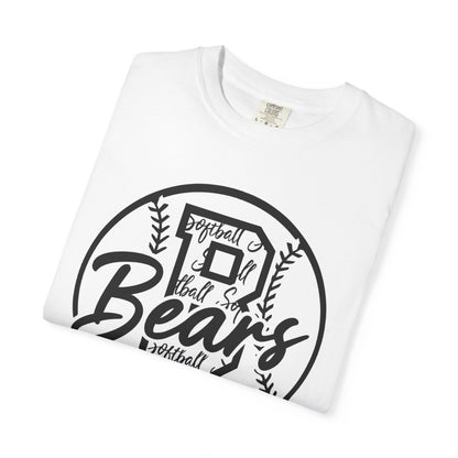 Bears "B" Softball T-Shirt | Comfort Colors