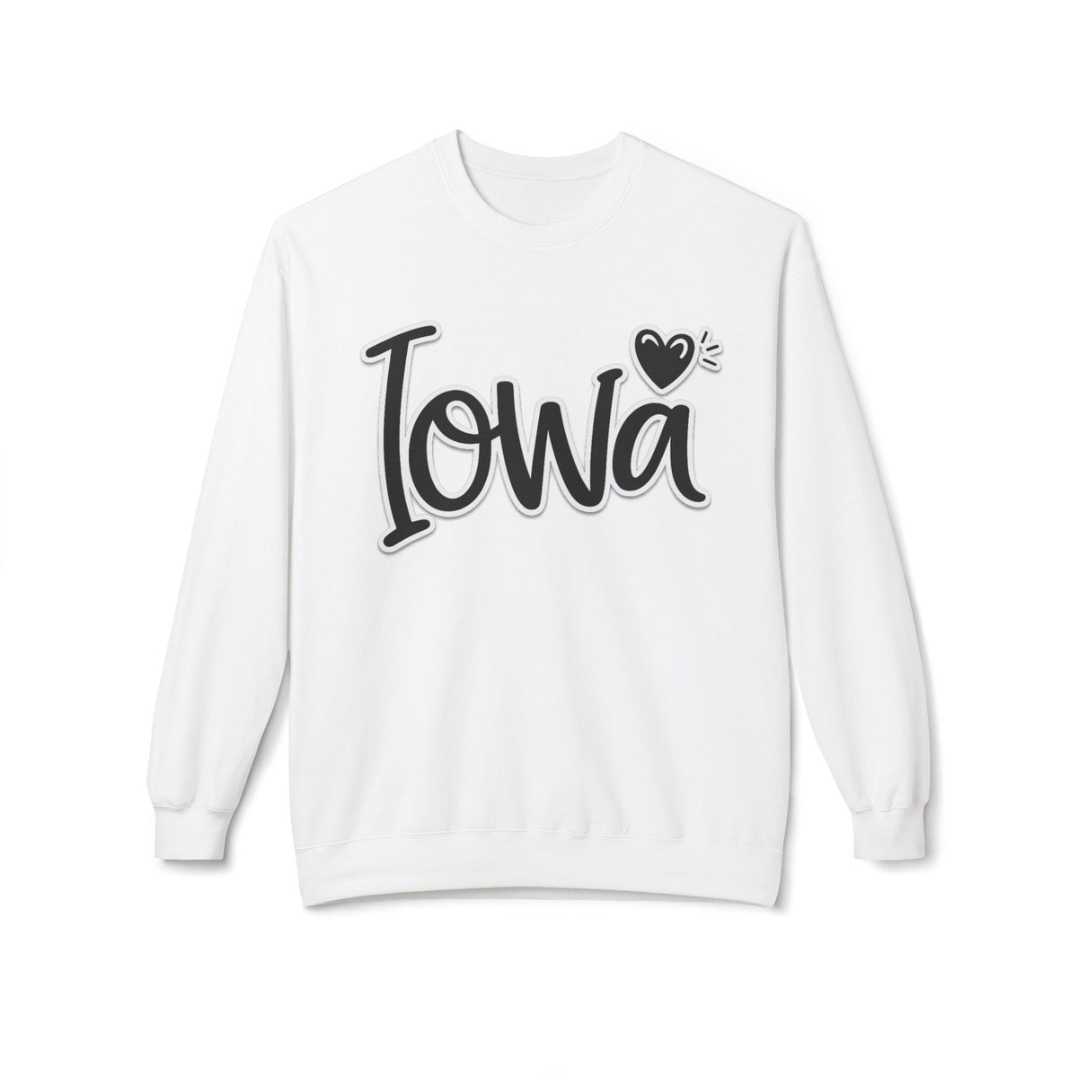 Iowa Roots | Iowa Heart | Adult Crewneck | Gildan Softstyle