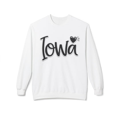 Iowa Roots | Iowa Heart | Adult Crewneck | Gildan Softstyle