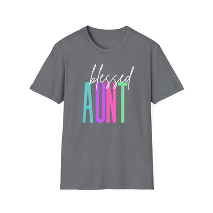 Colorful Blessed Aunt T-Shirt