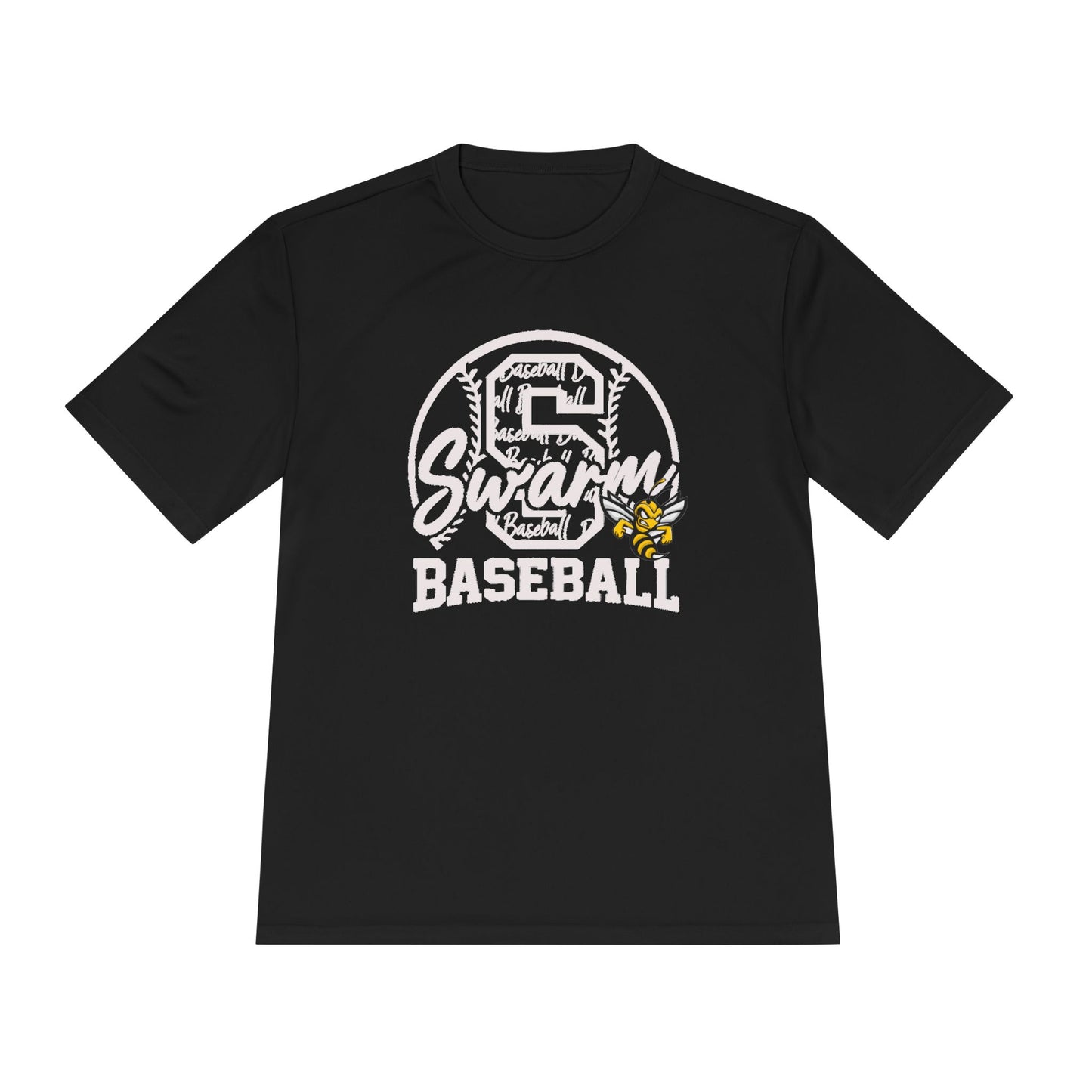 Swarm "S" ADULT Baseball Moisture-Wicking Tee | Sportstek