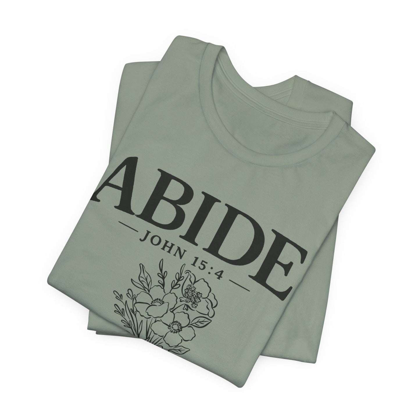 Abide in Me ADULT Tee | Bella Canvas