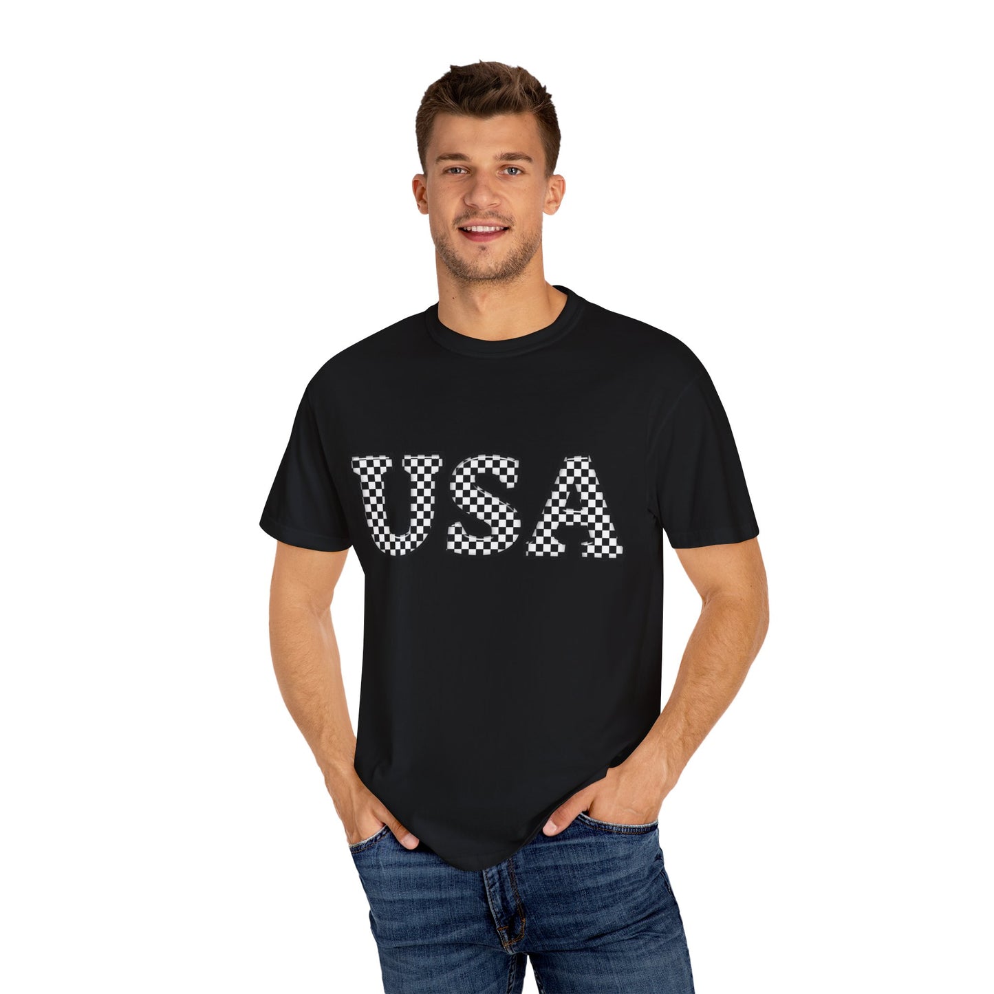 USA Unisex Garment-Dyed T-Shirt