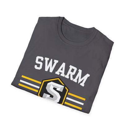 Swarm "stripe" ADULT Baseball T-Shirt | Gildan Softstyle