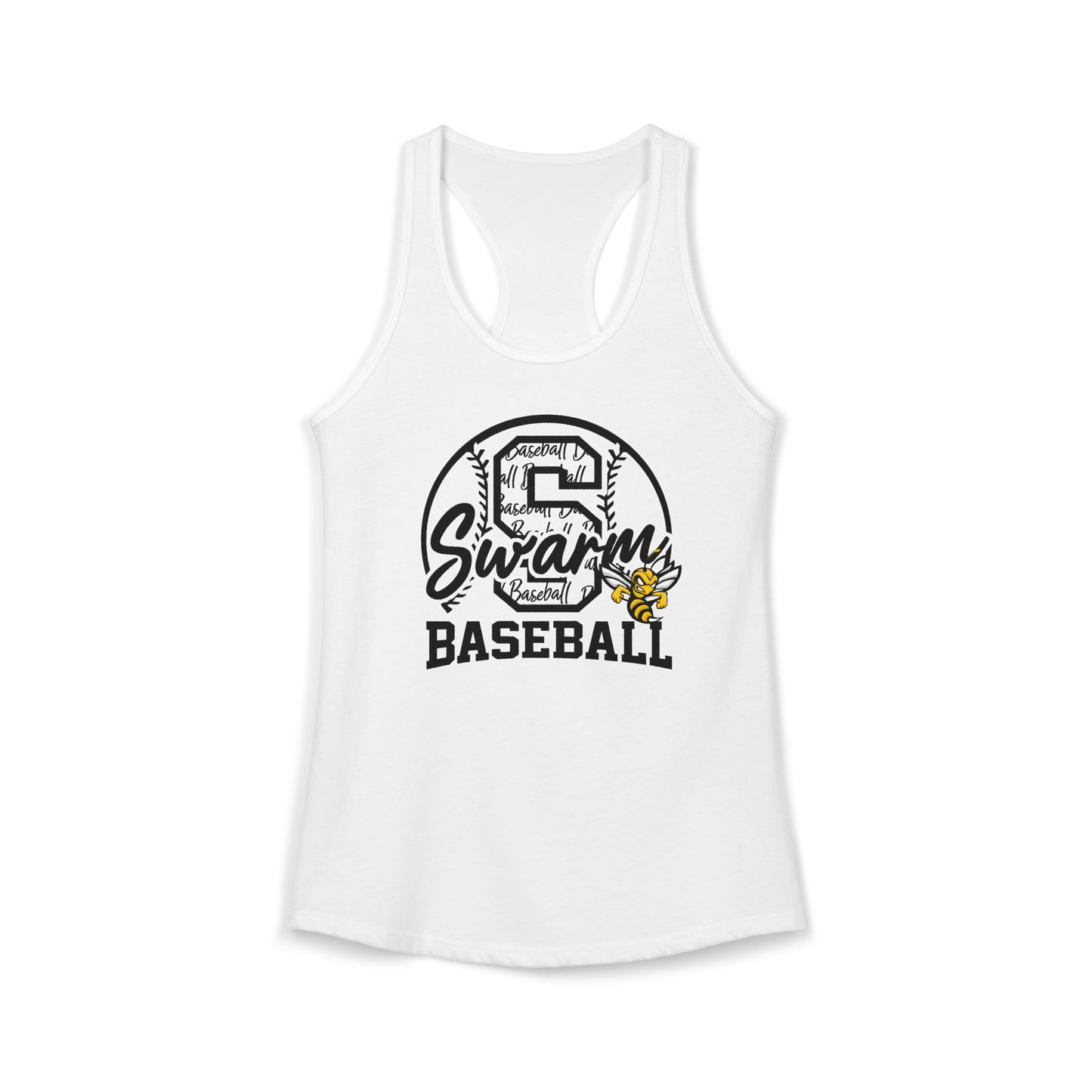 Swarm "S" Baseball Women's Racerback Tank | Next Level