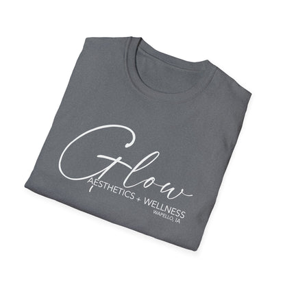 Glow Logo FRONT T-Shirt | Gildan Soft-Style