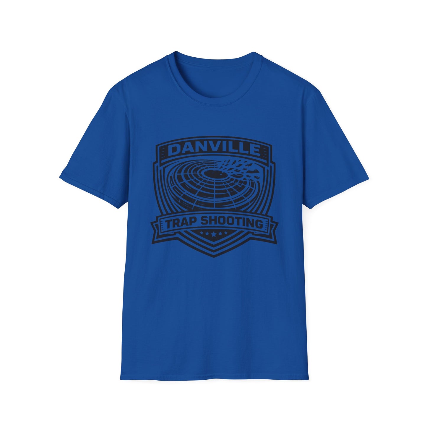 Danville Trap | Mascot & Flag Back| Gildan Softstyle