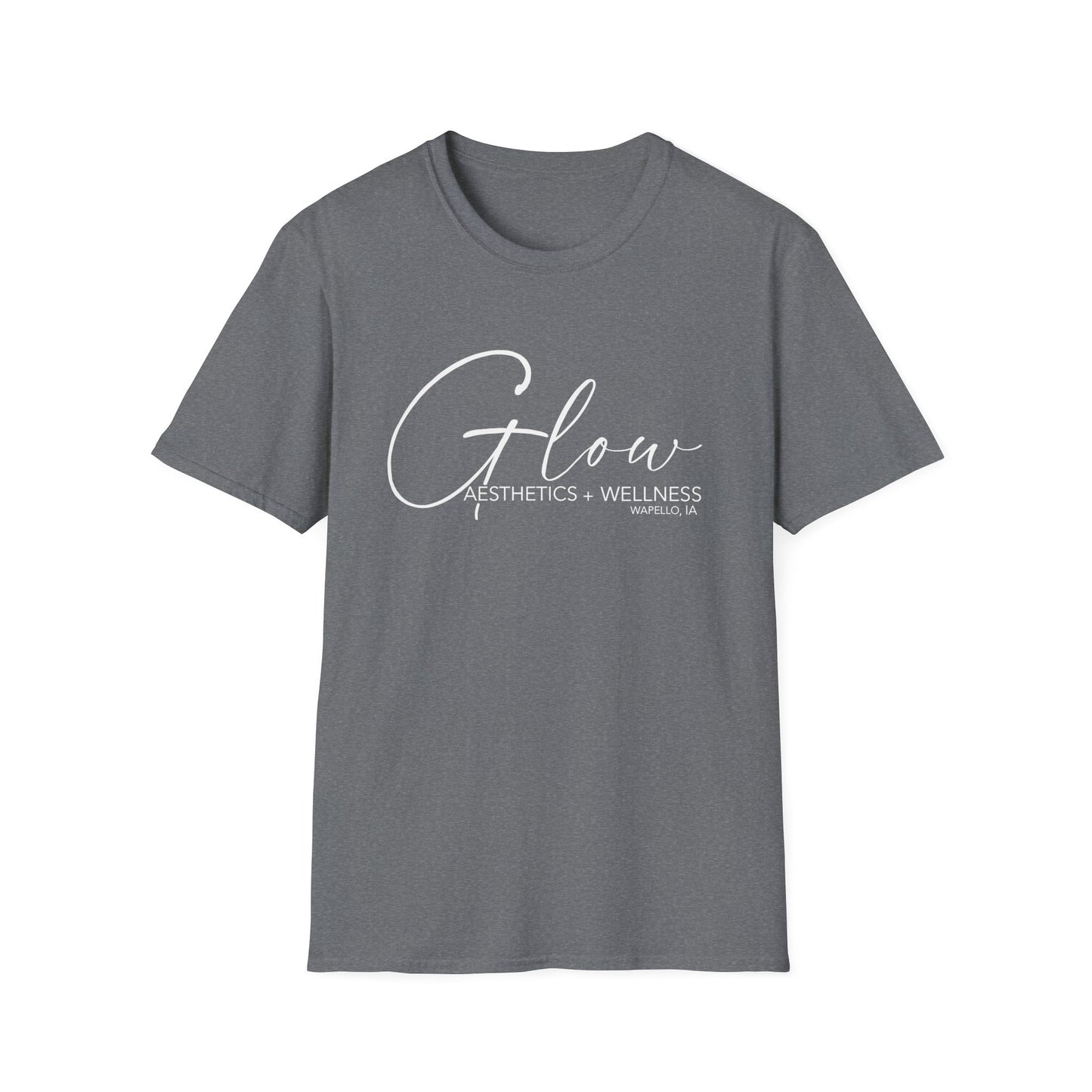 Glow Logo FRONT T-Shirt | Gildan Soft-Style
