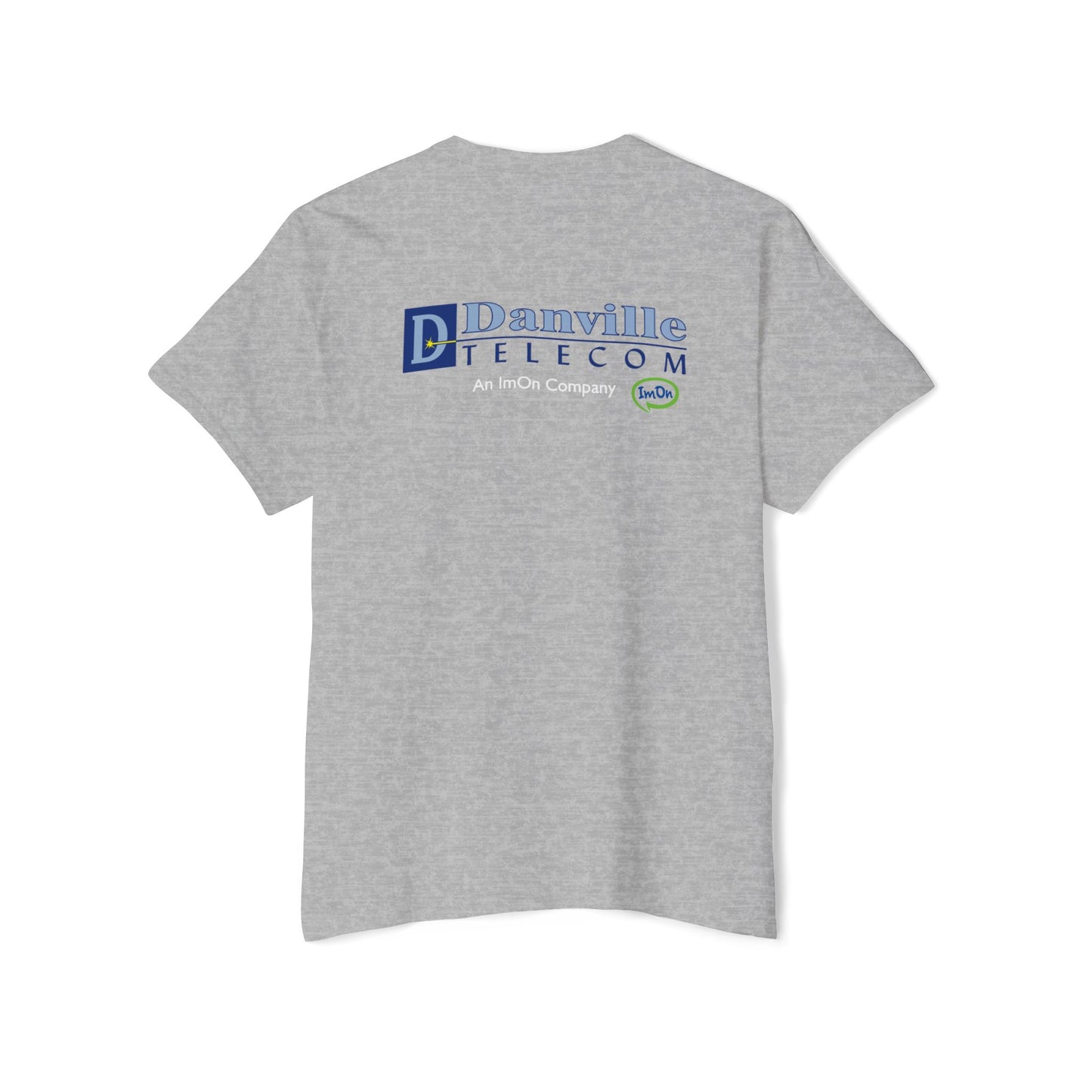 Danville Telecom ImOn Company Pocket Tee | Gildan Heavy Cotton